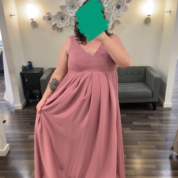 Dusty Rose Dress - Picture 3 of 3